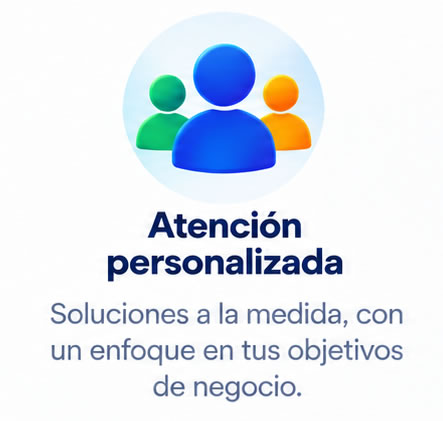 Icono sobre la atención personalidad que ofrecemos en SolcoTech