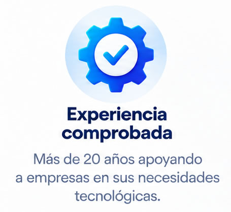 Experiencia comprobada